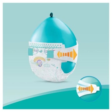 Pieluchy PAMPERS 6 Active Baby EXTRA LARGE 176 szt.