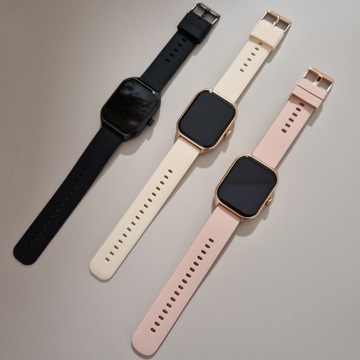 SMARTWATCH ZEGAREK DAMSKI ROZMOWY MENU PL CIŚNIENIE SMART WATCH DLA KOBIETY