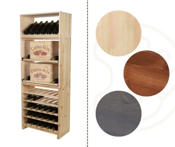 Шкаф для винной стойки для винного книжного шкафа 18 бутылок Eco Presentation