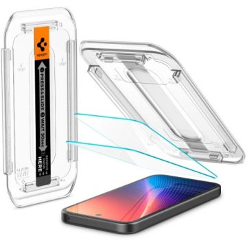 Tvrzené sklo Spigen s aplikátorem pro Pixel 9a 2ks hadřík