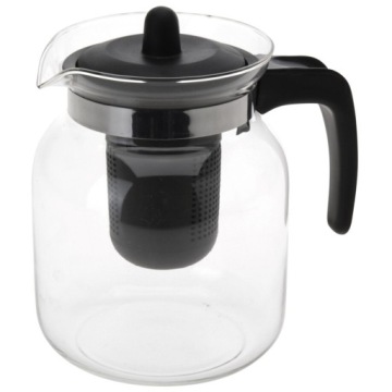 ЧАЙНЫЙ КУВШИН С ИНТЕНДЕРОМ 1,5л стекло