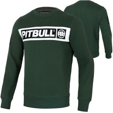 PIT BULL bluza SHERWOOD green klasyk od ARI roz XXL