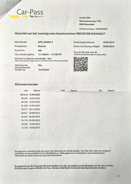 Opel Mokka I X 1.4 Turbo 120KM 2019 OPEL MOKKA X COSMO! Super stan!, zdjęcie 23