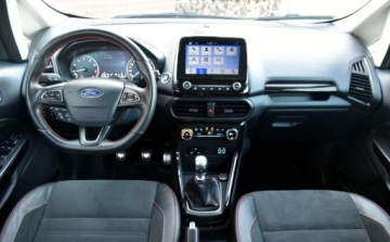 Ford Ecosport II SUV Facelifting 1.0 EcoBoost 125KM 2019 Ford EcoSport ST-line Idealny LED skora ALCANTARA navi. Benzyna 125KM, zdjęcie 31