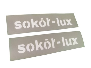 Romet Sokół Lux szablon do malowania napisu rower