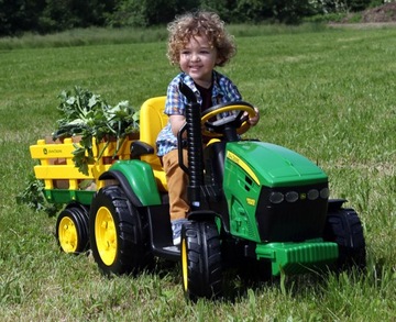 Трактор PEG PEREGO JOHN DEERE GROUND FORCE 12V