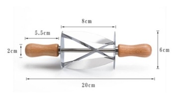 НОЖ ДЛЯ НАРЕЗКИ ТЕСТА КРУАССАНЫ КРОССАНЫ