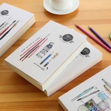 Альбом для рисования Allie Spencer Watercolor Soul B5, толстый, 128 листов