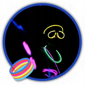 СВЕТЯЩИЕСЯ ПАЛОЧКИ ХИМИЧЕСКИЕ ФЛУОРЕСТЕНТНЫЕ СВЕТИЛЬНЫЕ БРАСЛЕТЫ 100 шт.