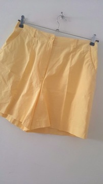 LYLE&SCOTT szorty spodenki chino żółte r 40/42