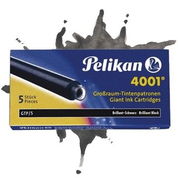 Pelikan Naboje Atramentowe do Biura Czarna OKAZJA!