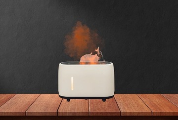 Диффузор AROMA FLAME, белый туман, похожий на пламя