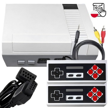 KONSOLA RETRO GRA TELEWIZYJNA TV AV 620 GIER + 2 PADY RÓŻNE GRY DUŻY ZESTAW