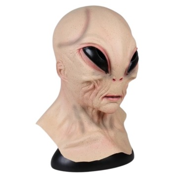 ЧУЖАЯ МАСКА ЧУЖОЙ НЛО ЧУЖОЙ МОНСТР ЛАТЕКС ХЭЛЛОУИН КОСПЛЕЙ
