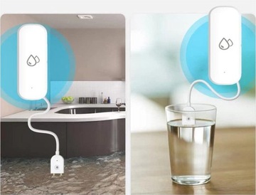 Датчик утечки паводковой воды WIFI Датчик TUYA SMART LIFE SJ-1010