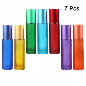 7 sztuk 10 ml pusta butelka typu roll-on butelka p