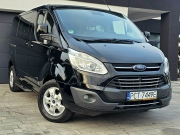 Ford Tourneo Custom I L1 2.2 TDCi 125KM 2014 Ford Tourneo Custom TITANIUM bezwypadkowy, zdjęcie 1