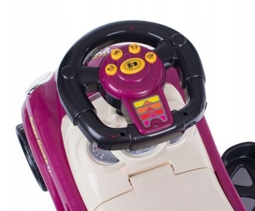 ДЕТСКИЙ АВТОКАТ 3 В 1 НА МЕГА АВТОМОБИЛЕ КОЛЕСА 360 PUSH