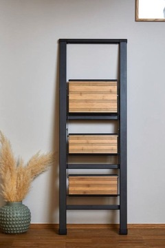 3-СТУПЕНЧАТАЯ АЛЮМИНИЕВАЯ ЛЕСТНИЦА WENKO ДЛЯ ДОМА