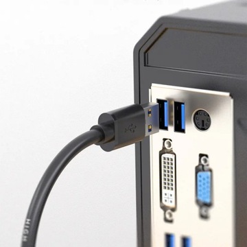 Кабель для передачи данных USB 3.0 «папа-папа» для мобильного жесткого диска длиной 1 м