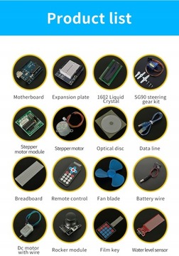 ARDUINO ОБРАЗОВАТЕЛЬНЫЙ СТАРТОВЫЙ КОМПЛЕКТ UNO R3 KIT