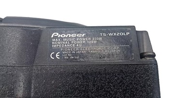 САБВУФЕР TUBA PIONEER TS-WX20LP 120Вт
