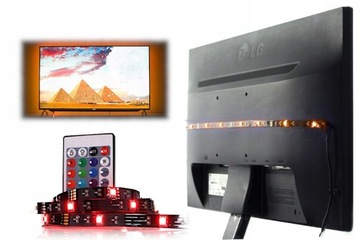LEDY RGB GAMING BACKLIGHT PODŚWIETLENIE na MONITOR