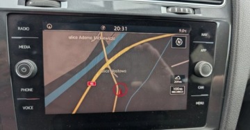 Volkswagen Golf VII Hatchback 3d Facelifting 1.6 TDI-CR DPF BMT 115KM 2018 Volkswagen Golf LIFT 7 Masaze Android Navi Radar Alcantara Serwis ASO Rok, zdjęcie 13