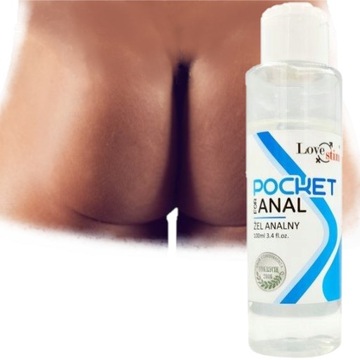 ŻEL DO SEKSU ANALNEGO OSTRY ANAL BEZ OTARĆ LUBRYKANT WODNY DO TOREBKI 100ML