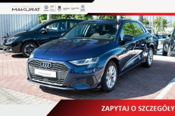 Audi A3 8Y Sportback 2.0 30 TDI 116KM 2023 Audi A3 Sportback DW1VN72# 30 TDI S Tronic