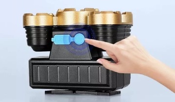 НАГОЛОВНЫЙ ФОНАР МОЩНЫЙ ФОНАРЬ С ПОДЗАРЯЖАЕМЫМ USB-СВЕТОДИОДОМ