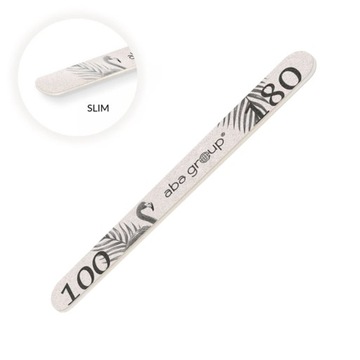 Пилочка для ногтей ABA GROUP Straight SLIM 100/180 Foil