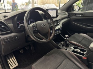 Hyundai Tucson III SUV Facelifting 1.6 GDi 132KM 2020 Hyundai Tucson N Line Kamera cofania LED CarPlayAndroid Auto Nawigacja, zdjęcie 6