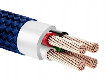 Плетеный кабель-паук для быстрой зарядки USB Type-C 100 см