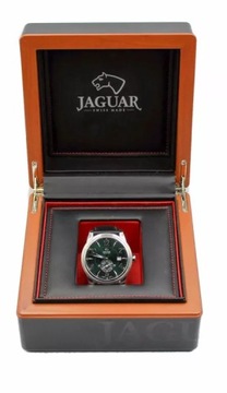 ЧАСЫ МУЖСКИЕ JAGUAR J662/3 ЧЕРНЫЕ ЗЕЛЕНЫЕ