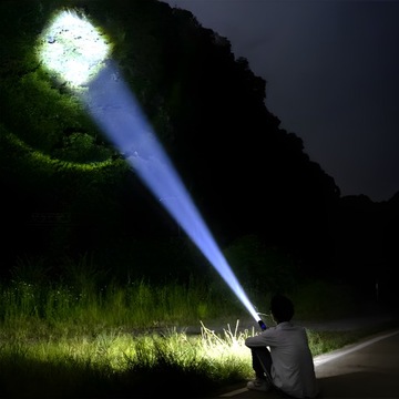 МОЩНЫЙ СВЕТОДИОДНЫЙ ТАКТИЧЕСКИЙ ФОНАРЬ XHP90 ZOOM ВОЕННЫЙ Водонепроницаемый ЧЕХОЛ ДЛЯ АККУМУЛЯТОРА