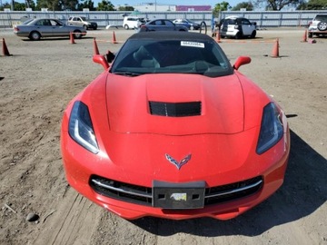 Chevrolet Corvette C7 2018 Chevrolet Corvette 2018, 6.2L, STINGRAY Z51 3LT, od ubezpieczalni, zdjęcie 1