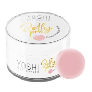 YOSHI Żel budujący Jelly PRO Cover Powder Pink 15ml