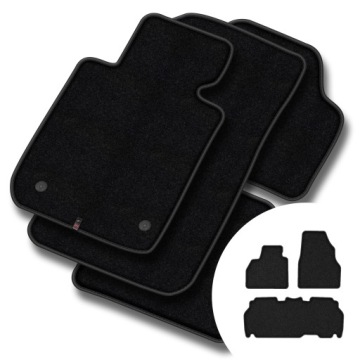 Velurové koberce Premium pro Renault Kangoo II 2007-2021