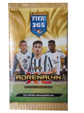 PANINI FIFA 365 2021MINI PUSZKA 6 SASZETEK + LIMITED - KARTY PIŁKARSKIE