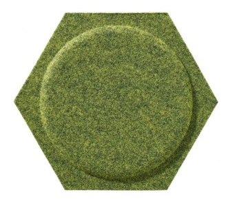 Декоративные настенные панели HEXAGON CIRCLE FELT