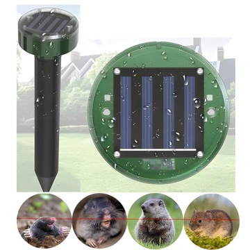 4 ШТ. СИЛЬНЫЙ СОЛНЕЧНЫЙ ОТПУСКАТЕЛЬ КРОТОВ ОТ КРОТОВ, ПОЛЕВОК, МЫШЕЙ, ГРЫЗУНОВ XXL