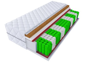 Карманный матрас с кокосом CARL 90x200 H3/H4 - СПИНА НЕ БОЛЬНА!
