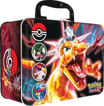 ORYGINALNY ZESTAW Pokémon TCG Collector Chest Fall 2023 CHARIZARD