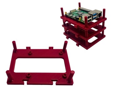 Каркасный корпус для модульного кластера Raspberry Pi 3/4/5