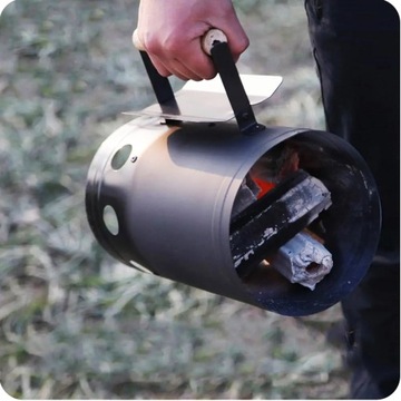 ДЫМОХОД ДЛЯ РАЗЖИГАНИЯ ГРИЛЬ-БАРБЕКЮ ДЛЯ УГОЛЬНЫХ БРИКЕТОВ