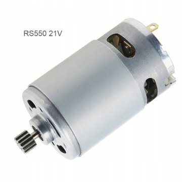 Щеточный двигатель постоянного тока 21 В — RS550VC — 14 зубьев