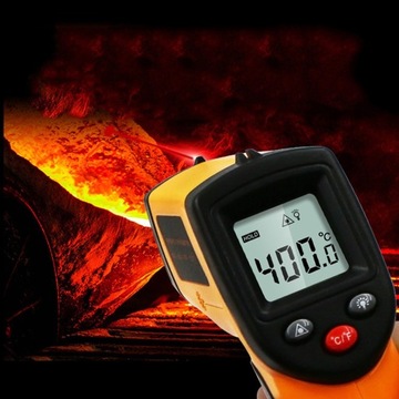 Пирометр Лазерный термометр Бесконтактный от -50°C до +400°C Точные измерения