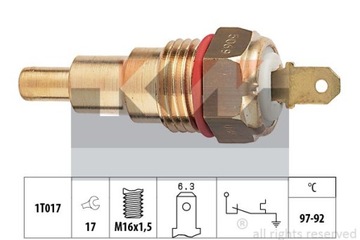 KW 550 069 PŘEPÍNAČ TERMICKÝ VENTILÁTOR CHLADIČŮ