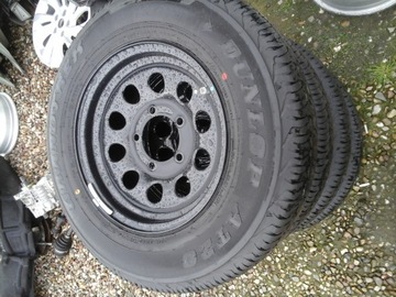 SUZUKI JIMNY KOŁA FELGI OPONY CZUJNIKI KOMPLET 195/80/15